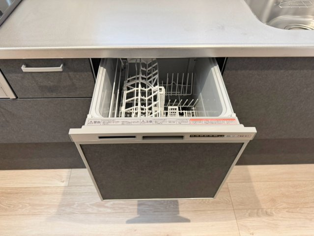 －フタバホームー戸畑区中原西3丁目　【戸畑区　新築戸建て】のキッチン|家事の時短にもなる食洗器付き♪　【戸畑区　新築戸建て】
