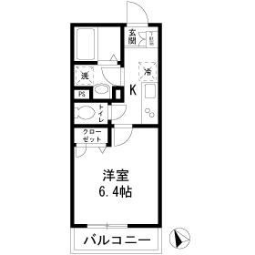 バルシュ矢向の間取り