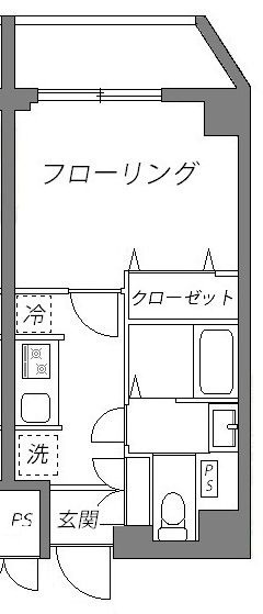 リュシアン大崎の間取り|間取りです。