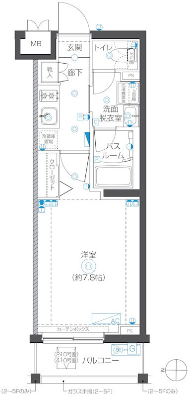 新品家具付きマンション千年1(KaGood神奈川)の間取り|※間取りと異なる場合は現状を優先します。