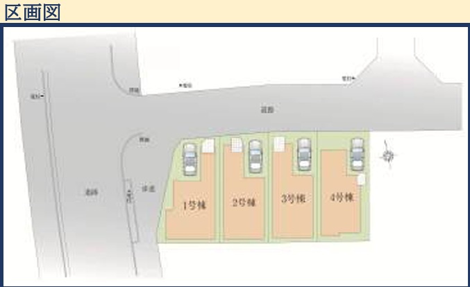 船橋市海神５丁目１２期の区画図