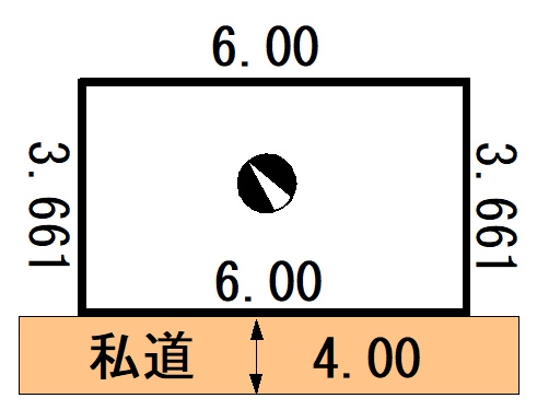 【土地図】 | 新富士4-8-43売地