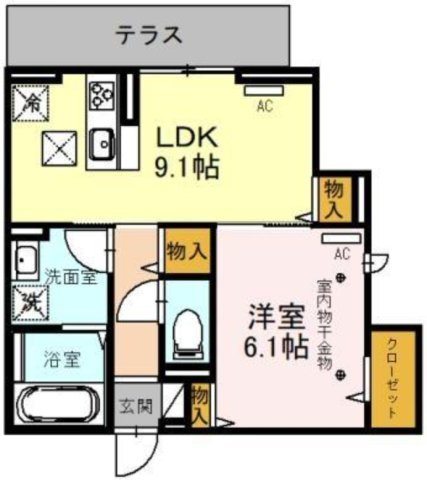 フレラウムの間取り