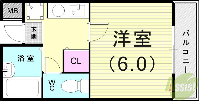 【間取り】 | ハイツ・エスペーロ