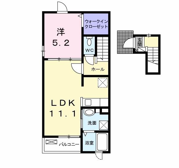 【間取り】 | ボン・シャンスⅡ
