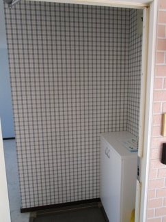 【玄関】 | スカイビレッジ新城B棟