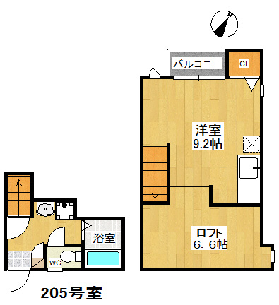 【間取り】 | MAISONETIC 姪浜