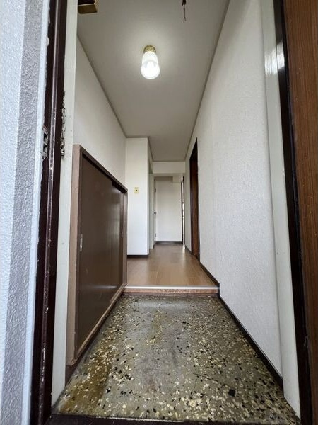 マンションキムラの玄関|収納もある玄関です