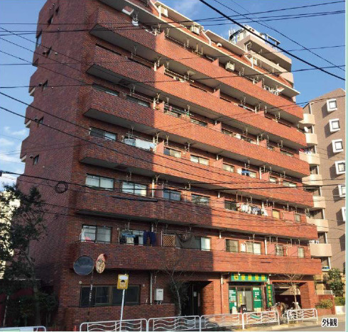 サンシャインハイツ　4階　リ　フォーム済の外観