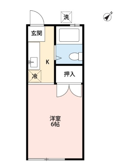 ハイツコシムラの間取り