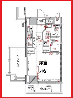【間取り】 | フィオリーシェ東浅草