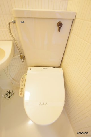 ハイツオークラ天神橋　仲介手数料無料のトイレ