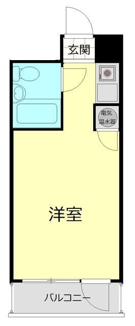 いづみハイツ茅場町の間取り|間取りです。