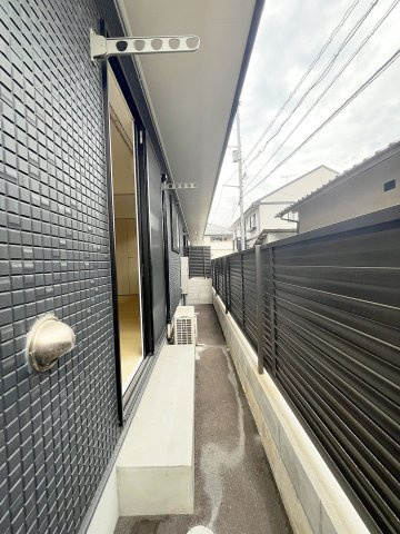 レユシール海田のバルコニー