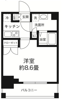 【間取り】 | エルパティオ両国 | 間取りです。