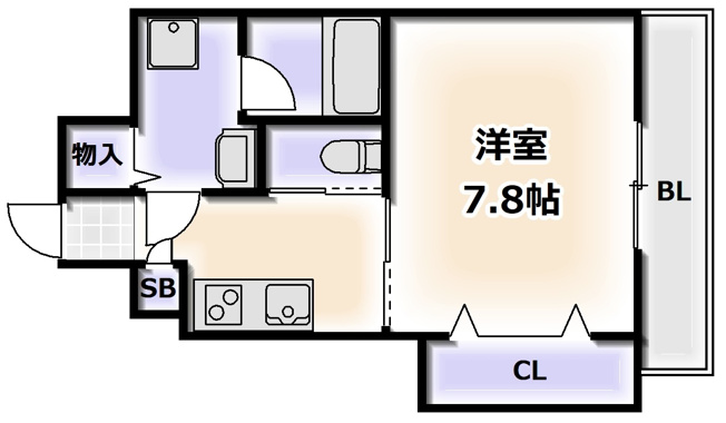 【間取り】 | ブラン花園町