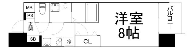 【間取り】 | レジュールアッシュ都島