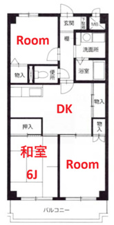 【間取り】 | ラフィーネ　港北