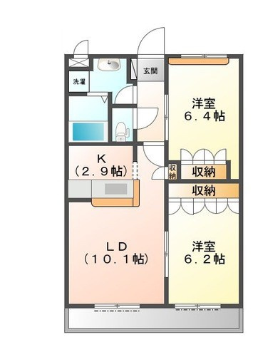 サンタモーレの間取り