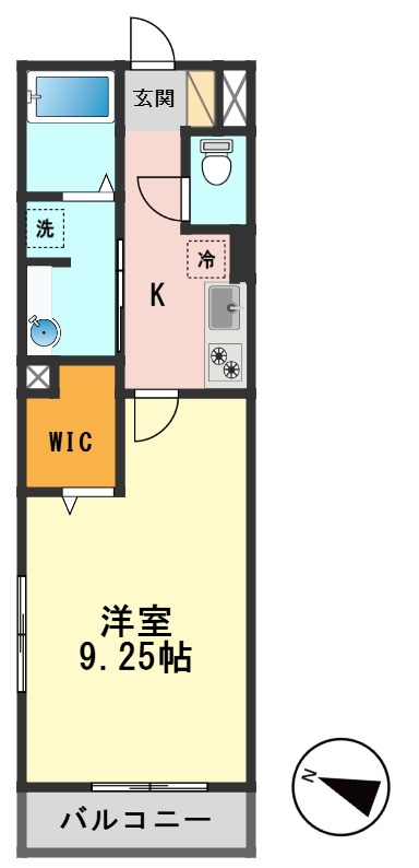D-roomエクウスの間取り