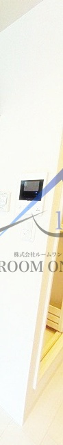 ヴィラ浅草のセキュリティ|モニター付きインターホンです。
