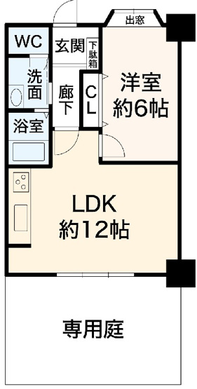 【間取り】 | フォルザ住吉Ｓ棟