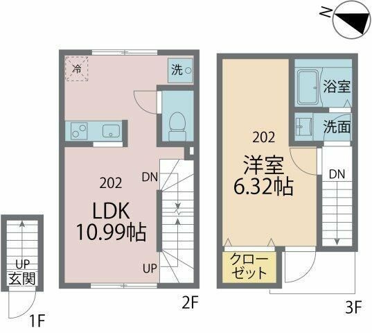 ブランシェの間取り