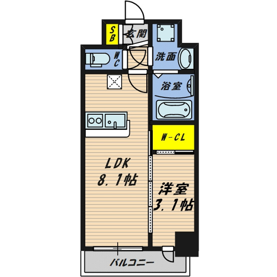 【間取り】 | セレニテ蒲生四丁目駅前アリエ
