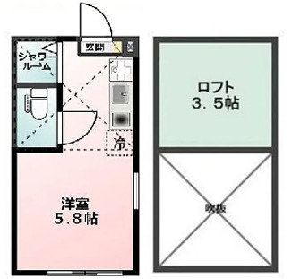 荒川区町屋一丁目　Ｇｌａｎｚ町屋Ⅰの間取り