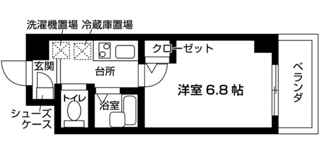 【間取り】 | レジディア中野富士見台