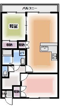 サンシャインハイツ草加の間取り|間取りです。