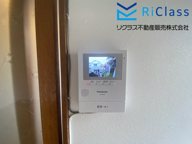 オーナーチェンジ物件　神戸市北区鈴蘭台南町１丁目5のセキュリティ|TVモニター付きインターホンです