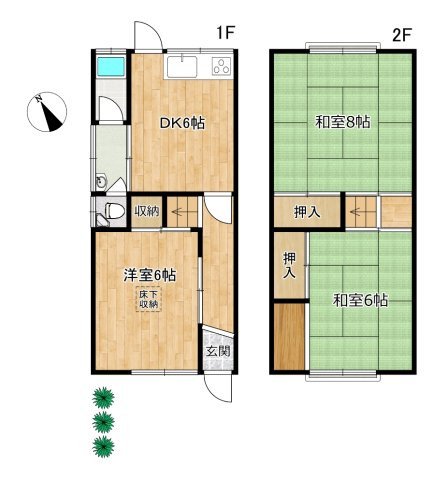 中古戸建　神戸市北区鈴蘭台南町１丁目5の間取り|ご内覧はお気軽にリクラス不動産販売までお問合せください