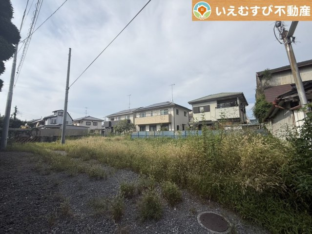 熊谷市箱田　売地の前面道路含む現地写真