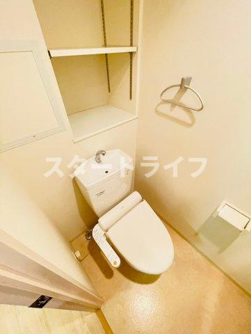 大阪市淀川区宮原１丁目の賃貸マンションのトイレ