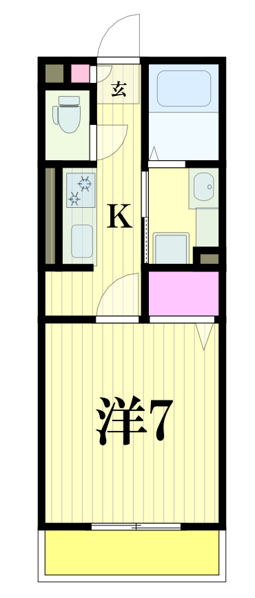 アドラブールの間取り