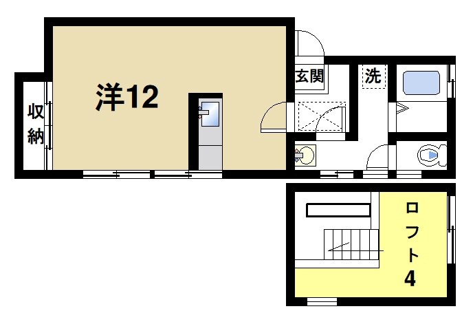 ラビタジャッロ柳町の間取り