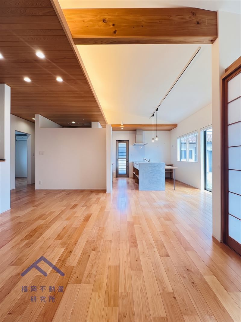 糟屋郡新宮町大字湊　戸建ての居間・リビング