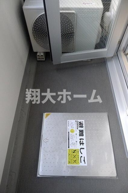 ステージファースト吾妻橋のバルコニー