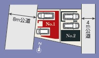【区画図】 | 名古屋市千種区若水3丁目16-3【仲介手数料無料】新築一戸建て　1号棟
