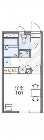 レオパレスシャルマンの間取り|画像2