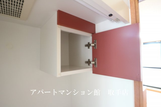 レオパレスゴールドⅡの収納