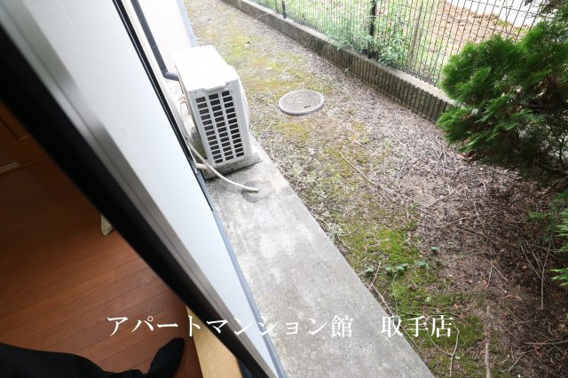 レオパレスゴールドⅡのバルコニー