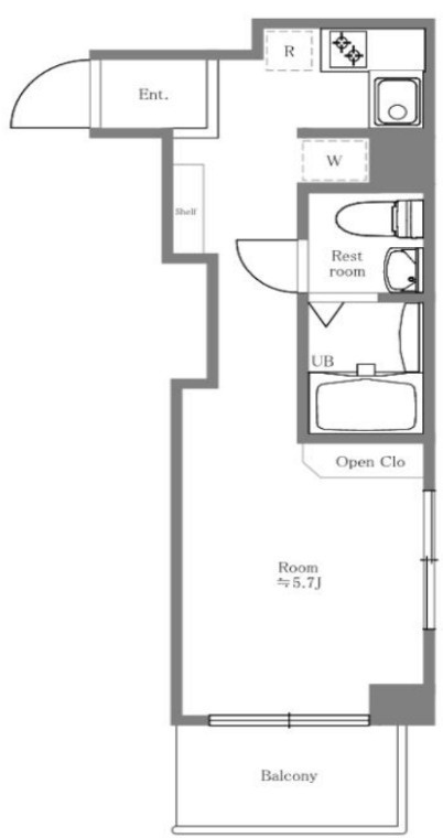 シルバープラザ市ヶ谷の間取り|シルバープラザ市ヶ谷