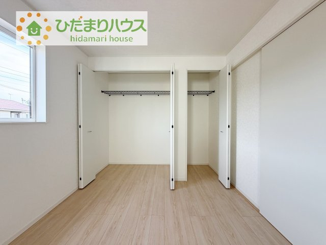 【収納】 | 阿見町上長第1　新築戸建 | ハンガーパイプ付でお洋服の出し入れもラクラクです！