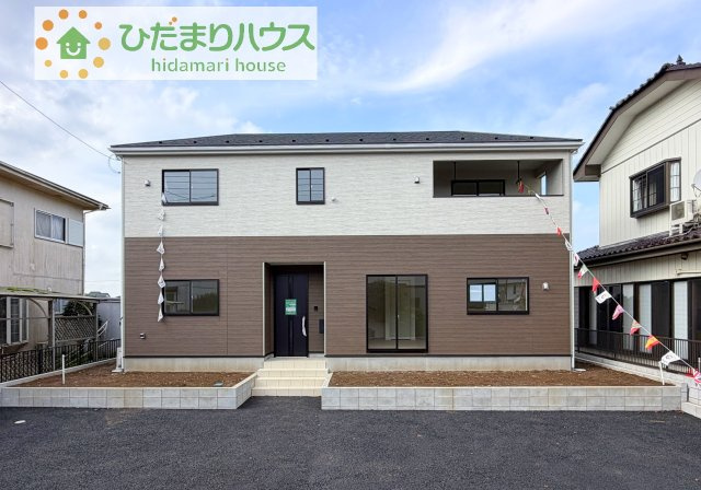 【外観】 | 阿見町上長第1　新築戸建 | たっぷりの陽光と心地よい風が舞い込む住まい♪