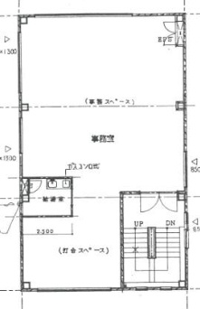 今宮１丁目店舗事務所の間取り