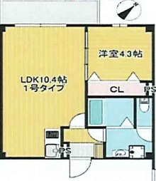 アリビラ六甲の間取り