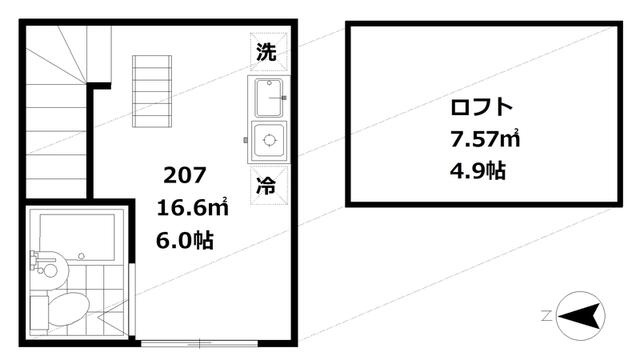 【間取り】 | インベスト南蒲田