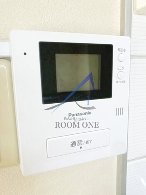 グランデューク西大井のセキュリティ|モニター付インターホンです。